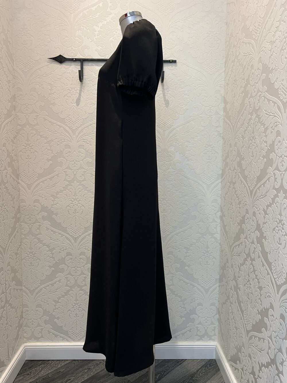 Langes Schwarzes Kleid – Bild 2
