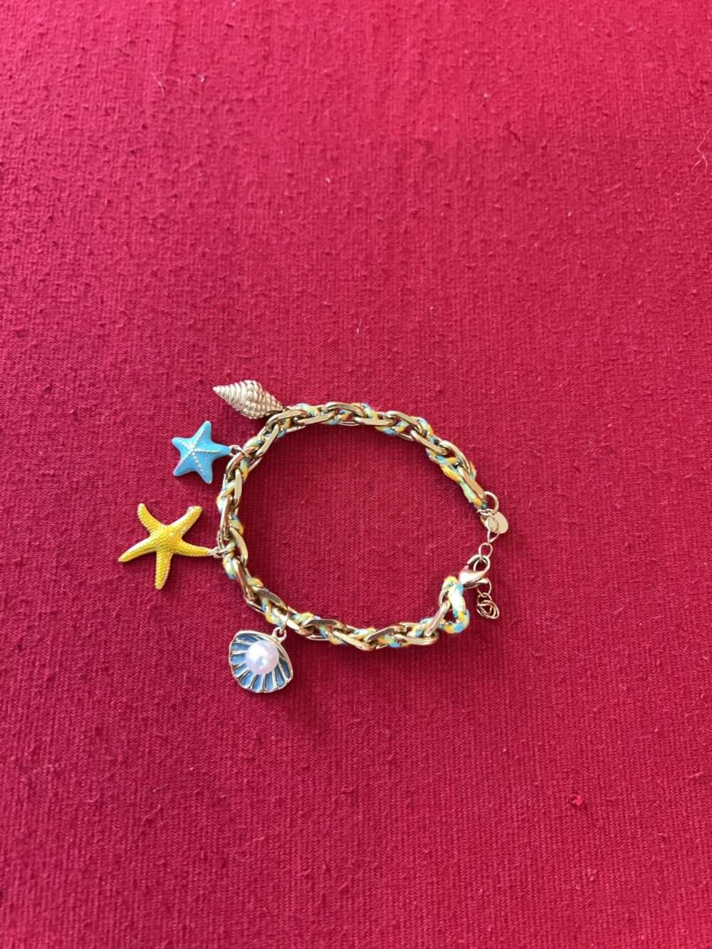 Goldfarbenes Armband – Bild 3