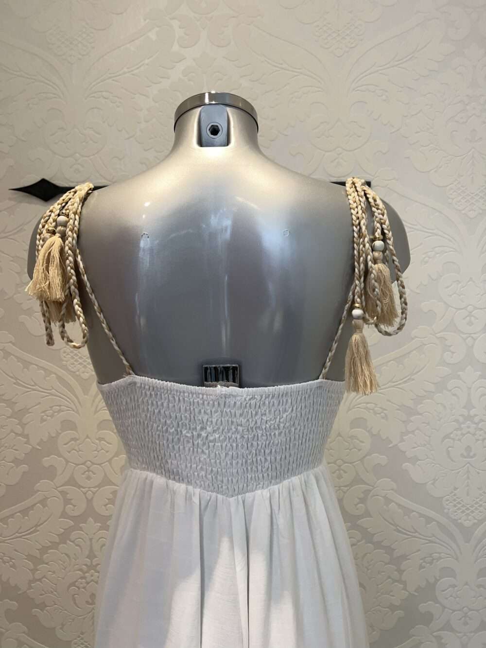 Boho Kleid weiß