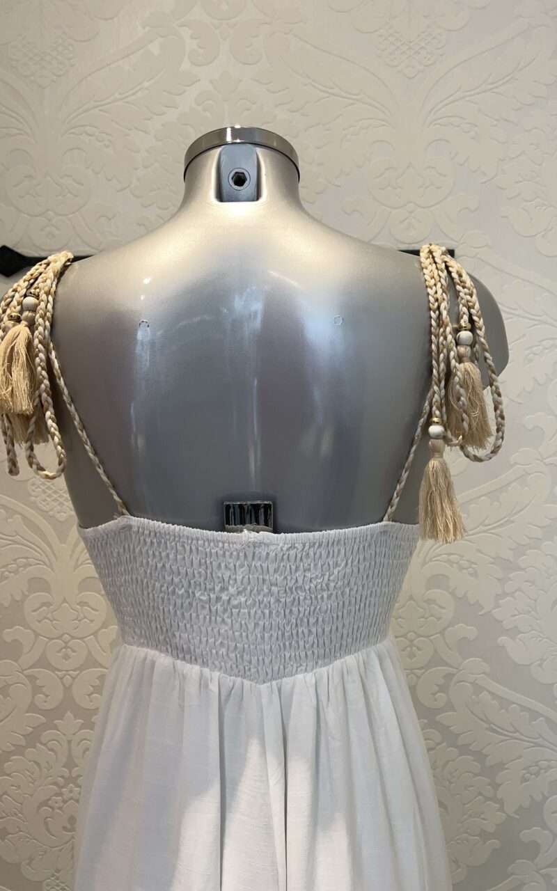 Boho Kleid weiß