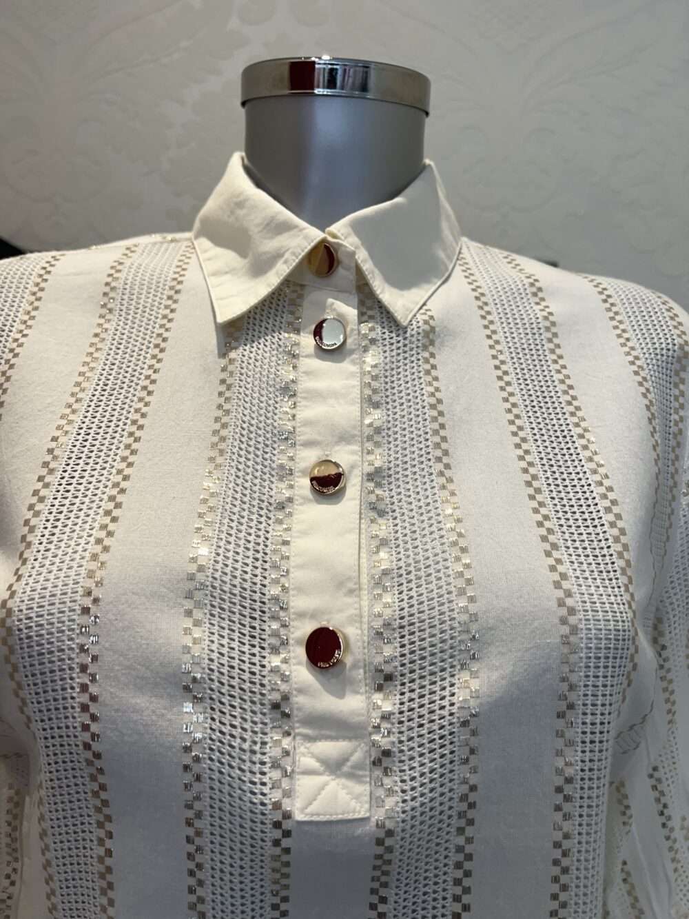 Polo Shirt /White – Bild 3
