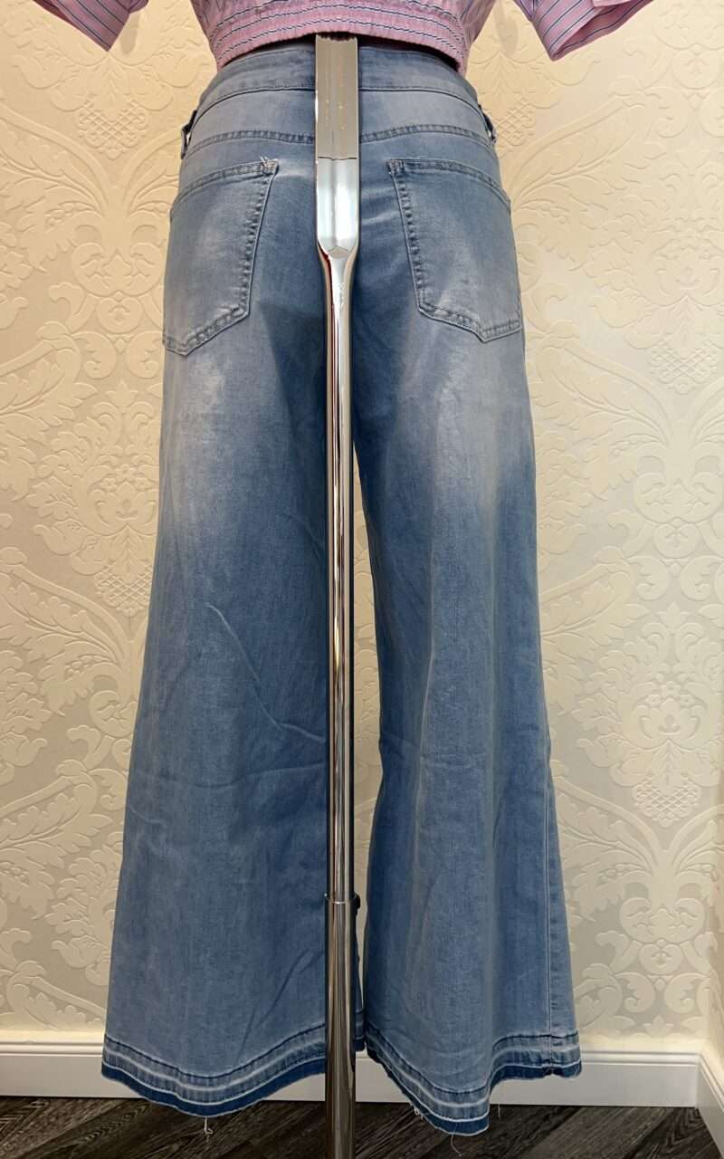 Jeans helle Waschung